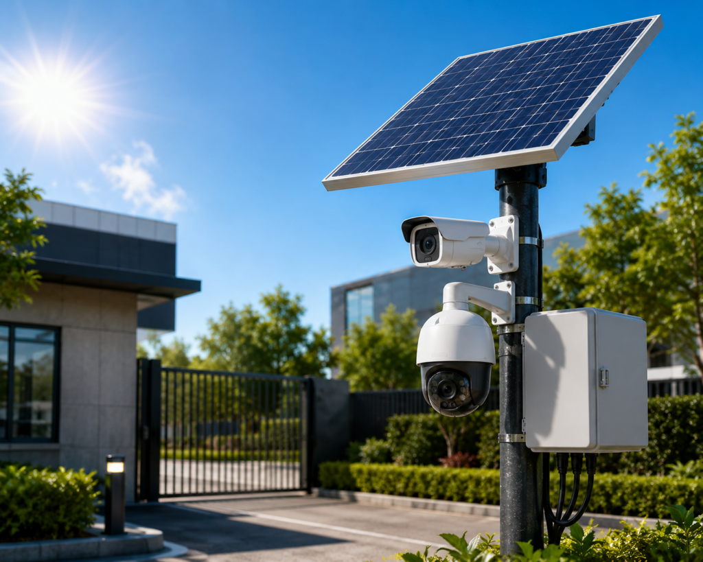 Solar Powered CCTV
