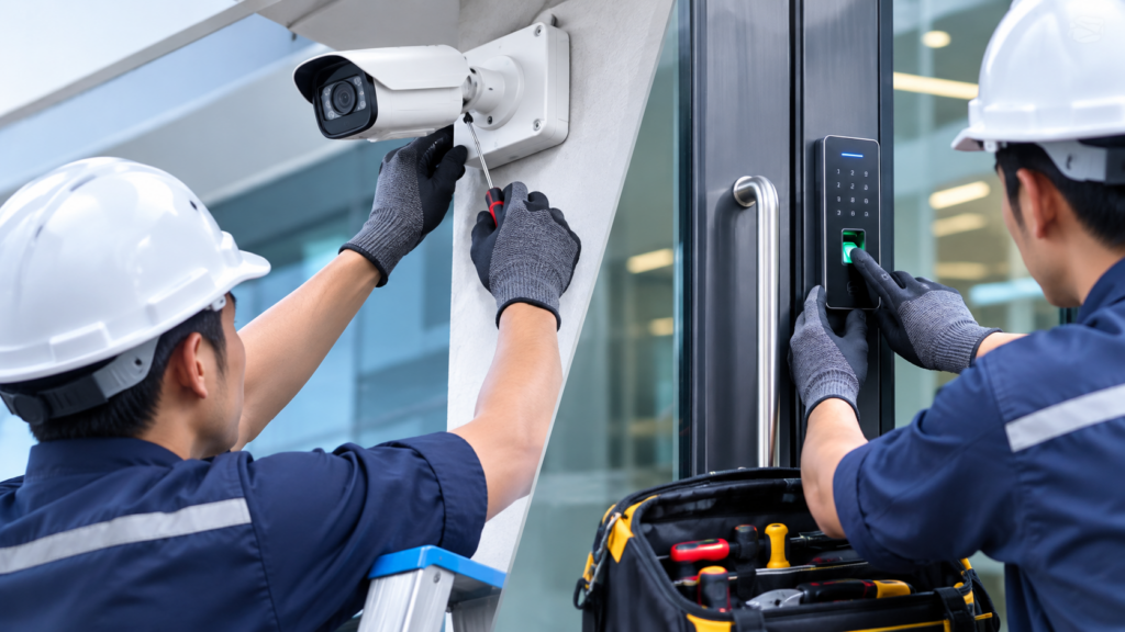 cctv and door access maintenance services